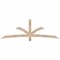 Ekena Millwork Davenport Smooth Timber Gable Bracket, Douglas Fir, 84"W x 28"H x 1 1/2"D x 3 1/2"F, 8/12 Pitch GBW084X28X0204DAV00SDF - alternate 1